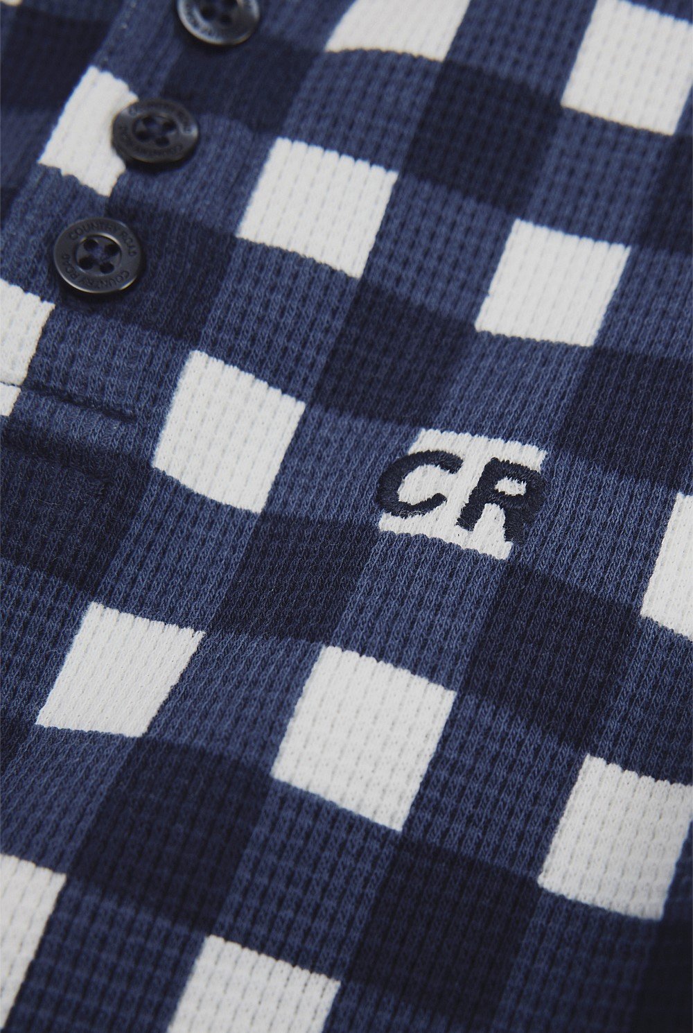 Gingham Short Sleeve Bodysuit