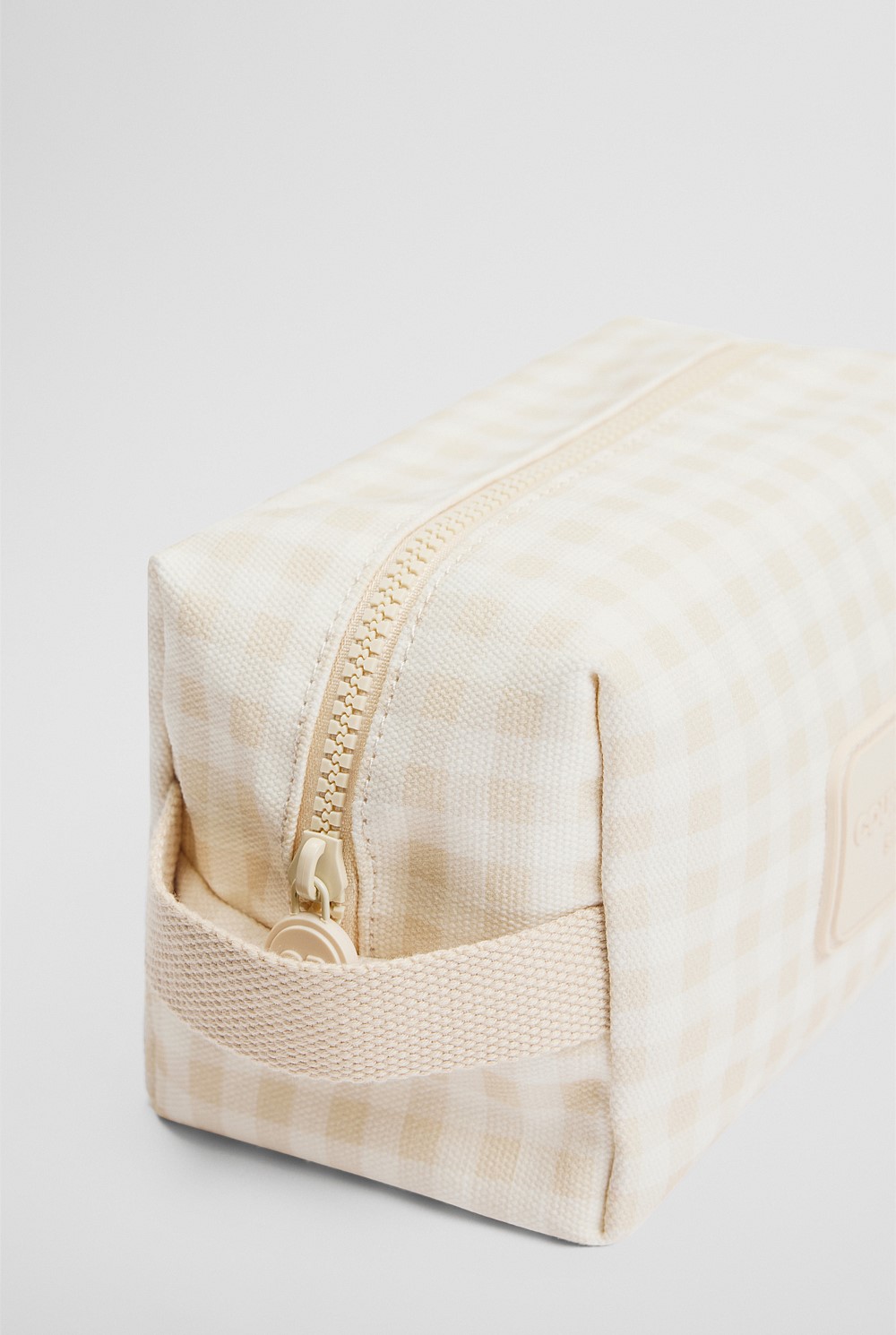Gingham Wash Bag