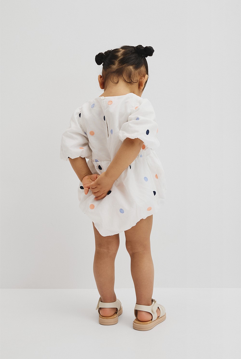 Puff Sleeve Romper
