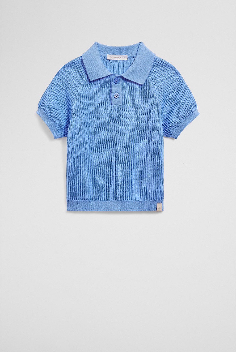 Organically Grown Cotton Knit Polo