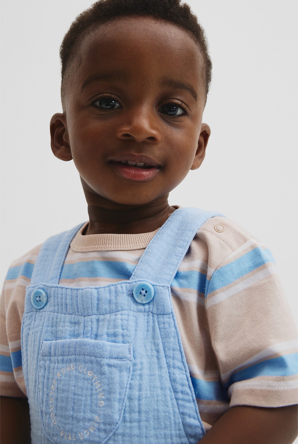 Organically Grown Cotton Textured Unisex Overall