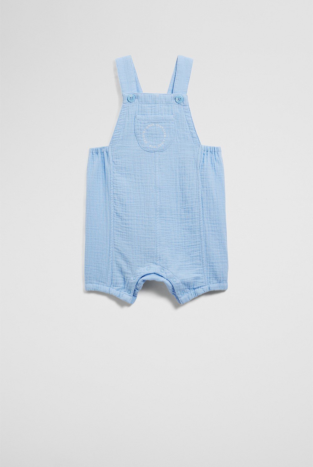 Organically Grown Cotton Textured Unisex Overall