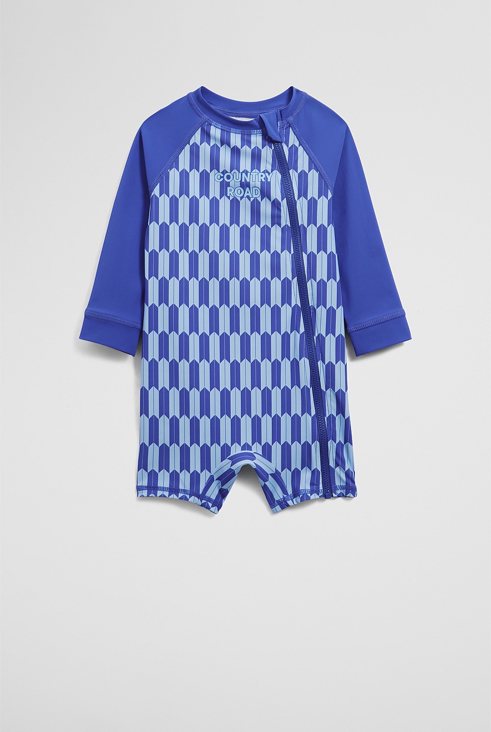 Geometric Logo Swimsuit