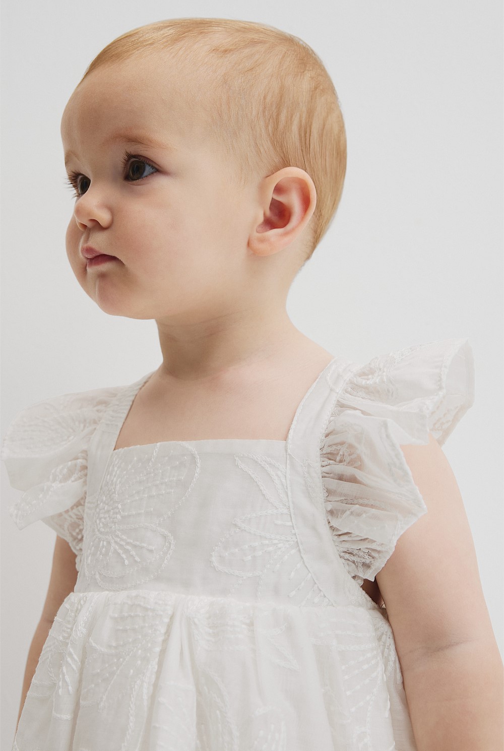 Floral Frill Strap Dress