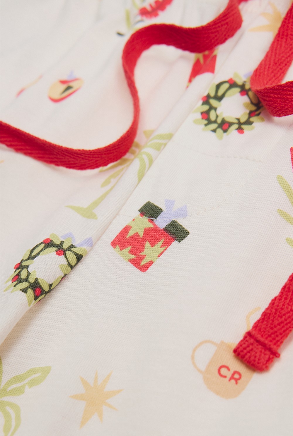 Festive Print Pyjama Set