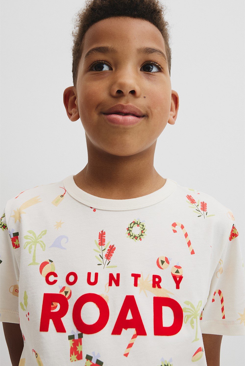 Festive Print Pyjama Set