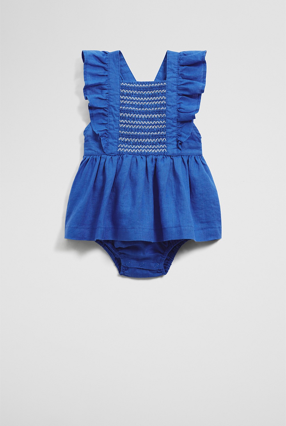 Smock Romper Dress