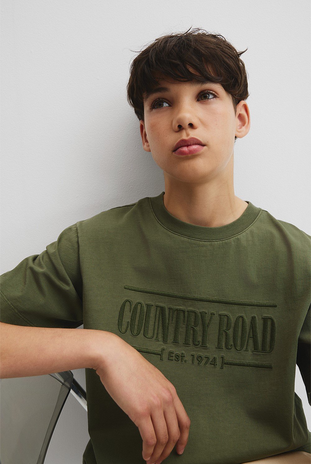 Teen Australian Cotton Heritage Oversized T-Shirt