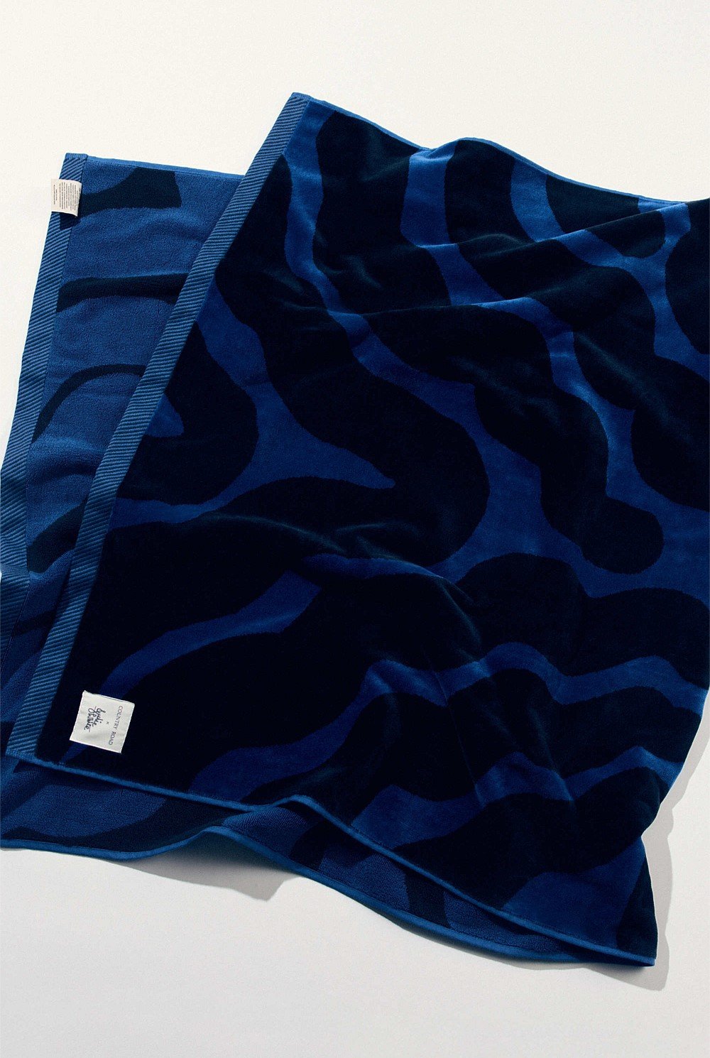 CR x Julie White Ripple Australian Cotton Beach Towel