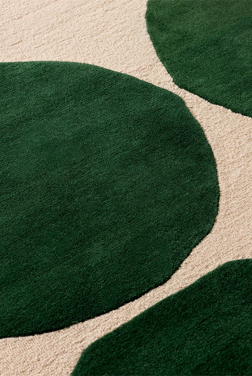 Isot Kivet Green Rug 200x140cm