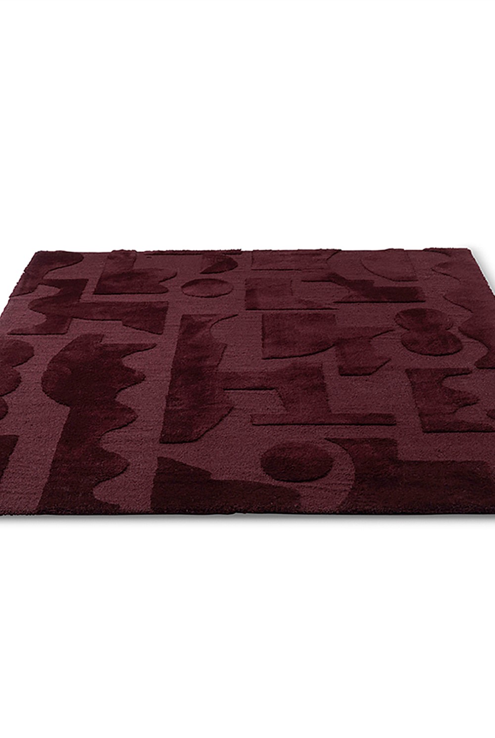 Twinset Mural Burgundy Rug 200x140cm