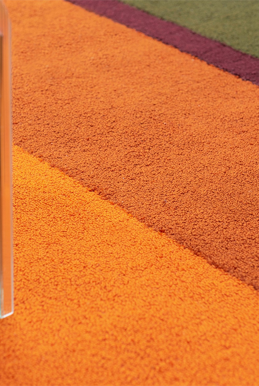 Habitat Festival Stripe Orange Outdoor Rug 350x250cm