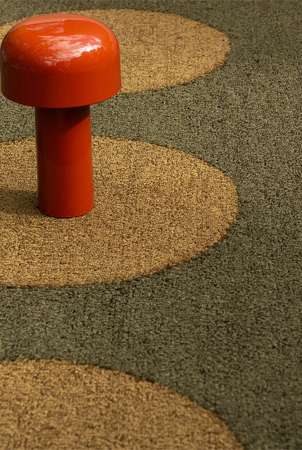 Habitat Festival Dots Olive Green Outdoor Rug 280x200cm