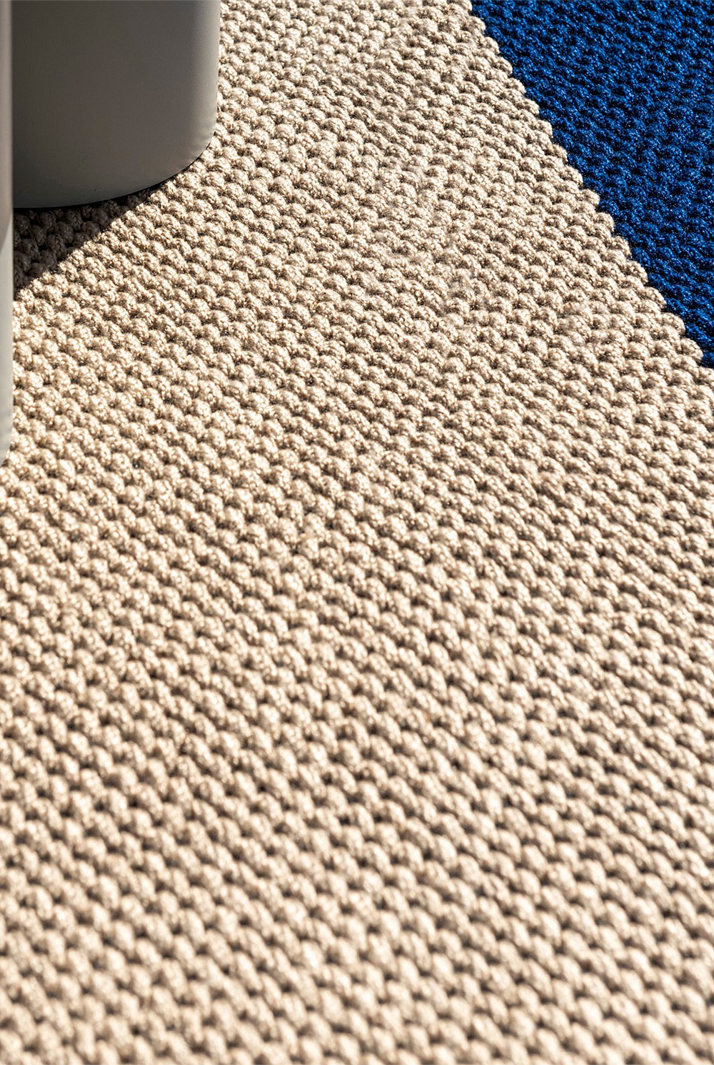 Deck Electric Blue Outdoor Rug 350x250cm