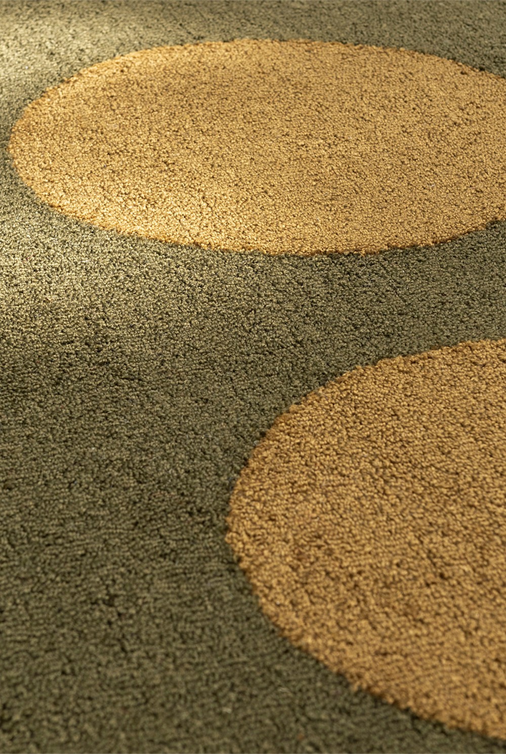 Habitat Festival Dots Olive Green Outdoor Rug 200x140cm