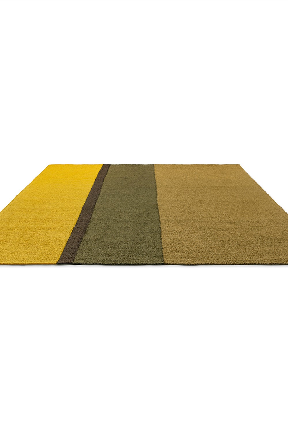 Habitat Festival Stripe Yellow Outdoor Rug 230x160cm