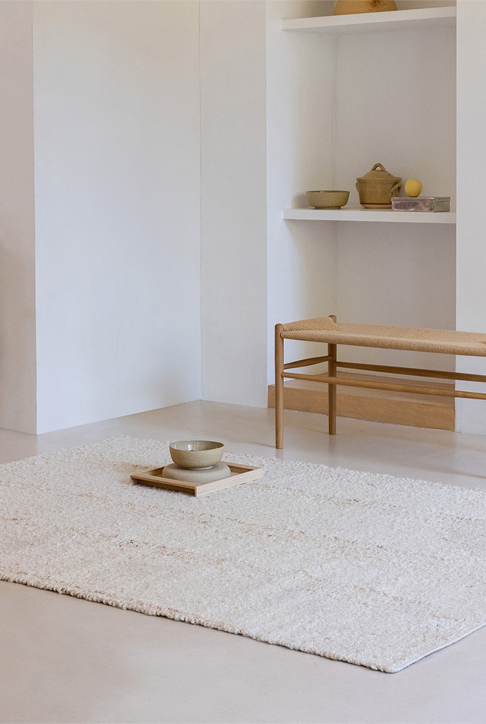 Craft Fundament Wool White Rug 200x140cm