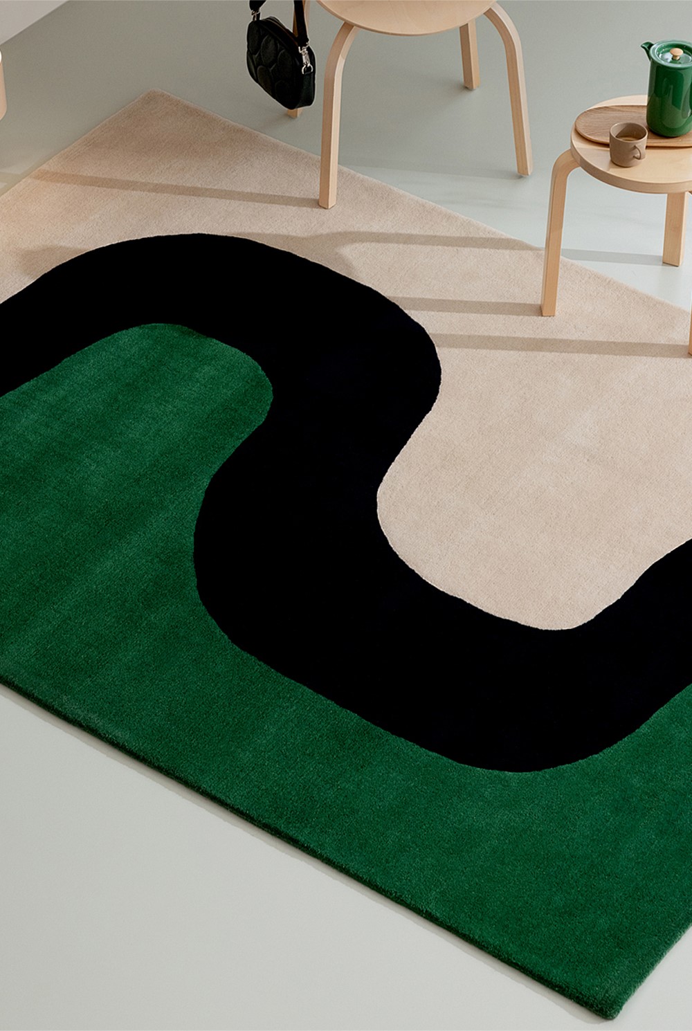 Seireeni Green Rug 350x250cm