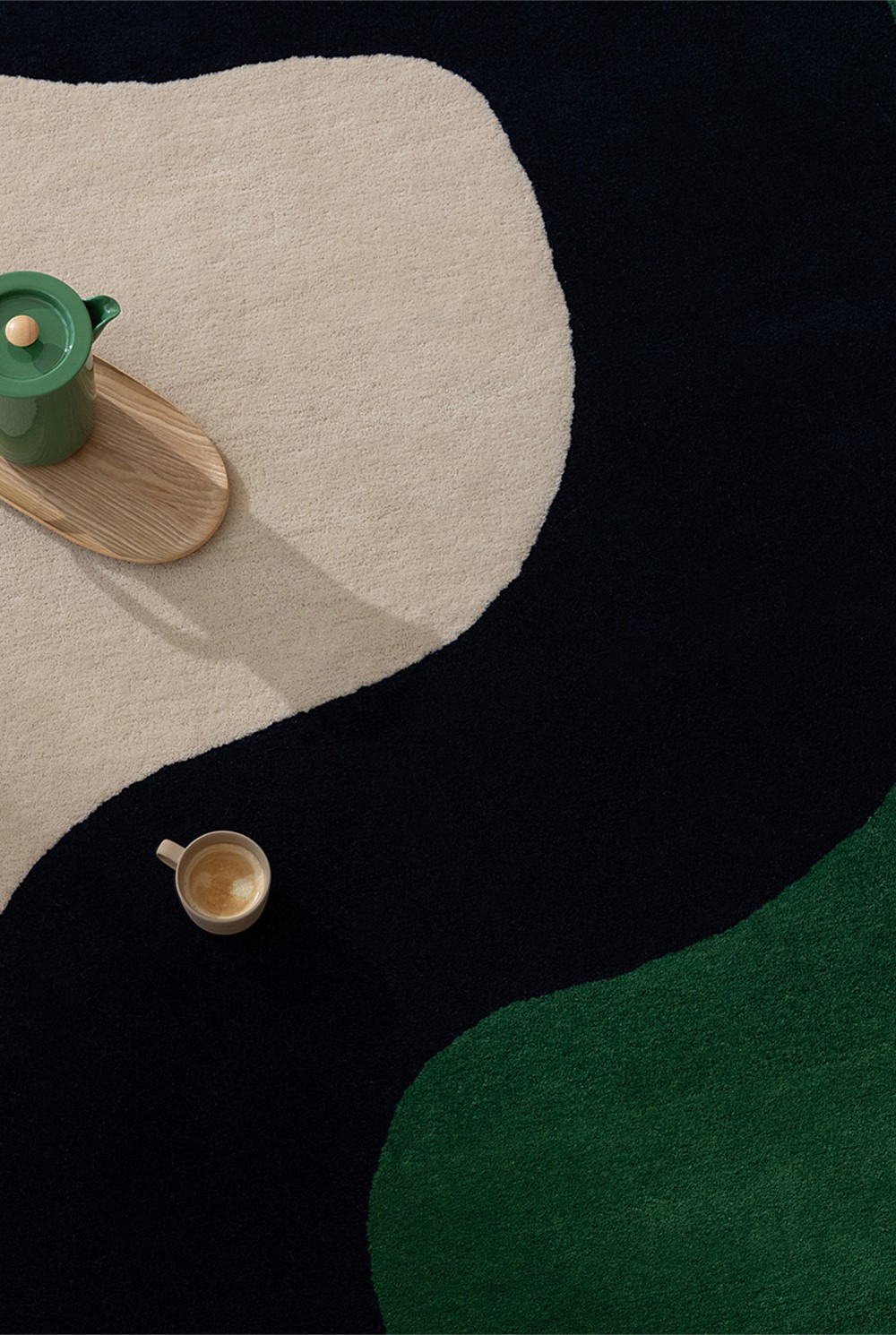 Seireeni Green Rug 280x200cm