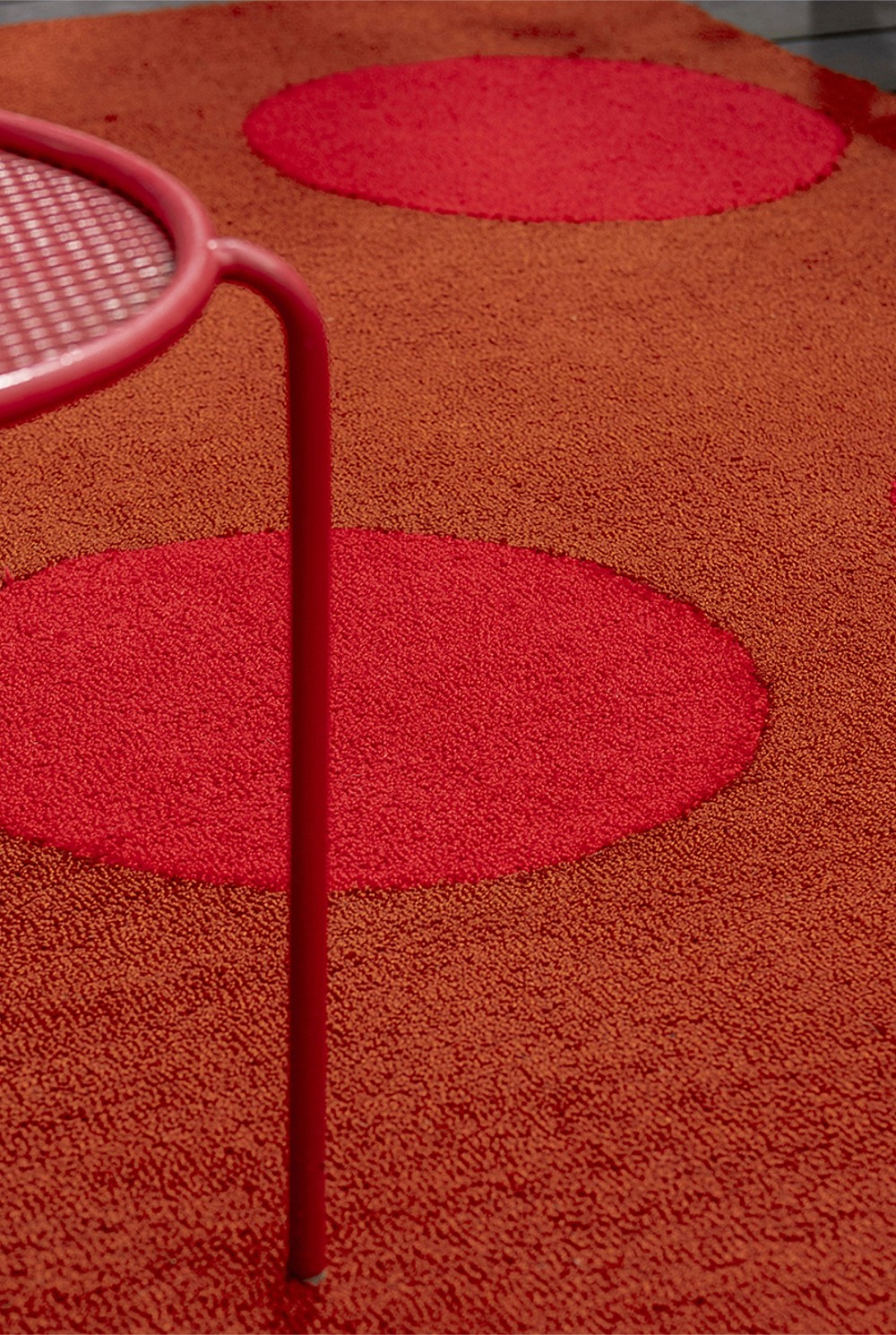 Habitat Festival Dots Red Outdoor Rug 280x200cm
