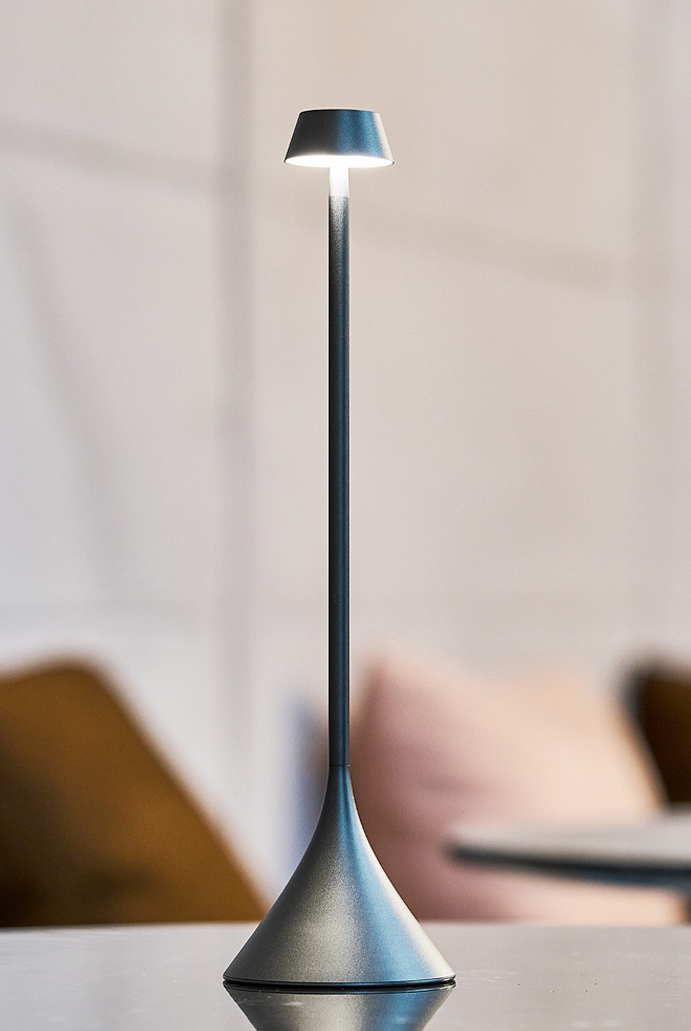 Steli Shade Infinitely Pairable Table Lamp - Gunmetal