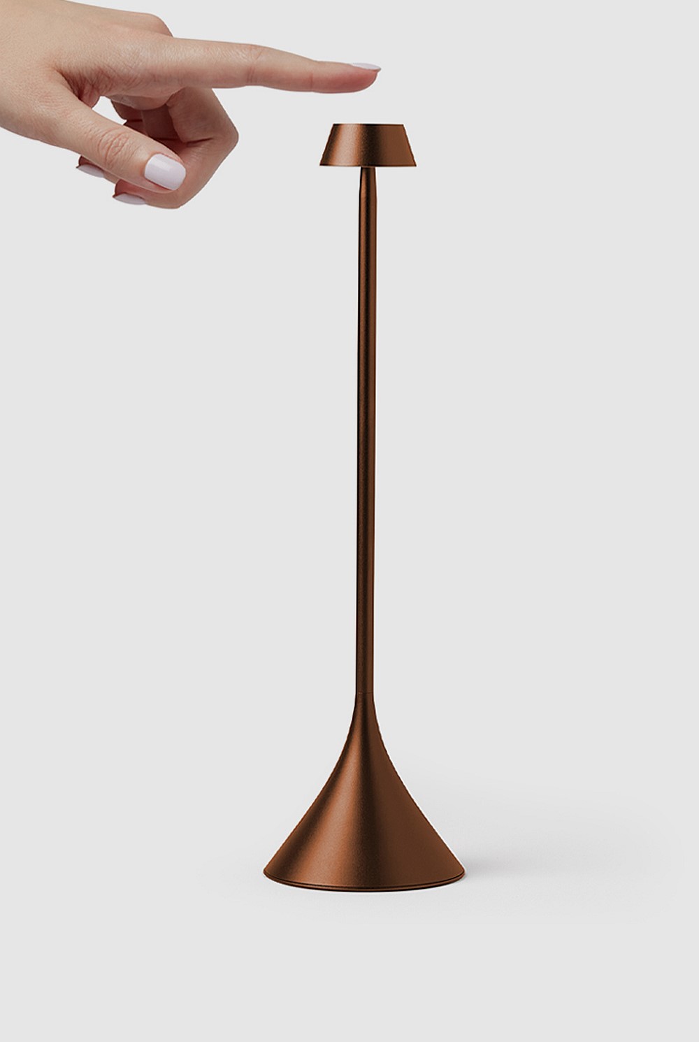 Steli Shade Infinitely Pairable Table Lamp - Bronze