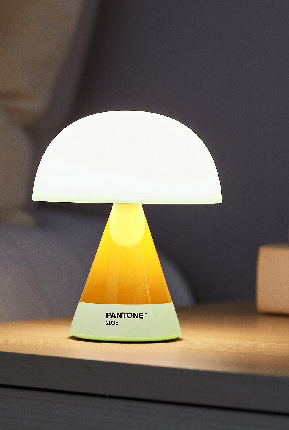 Mina M Medium Portable Led Lamp Pantone -yellow