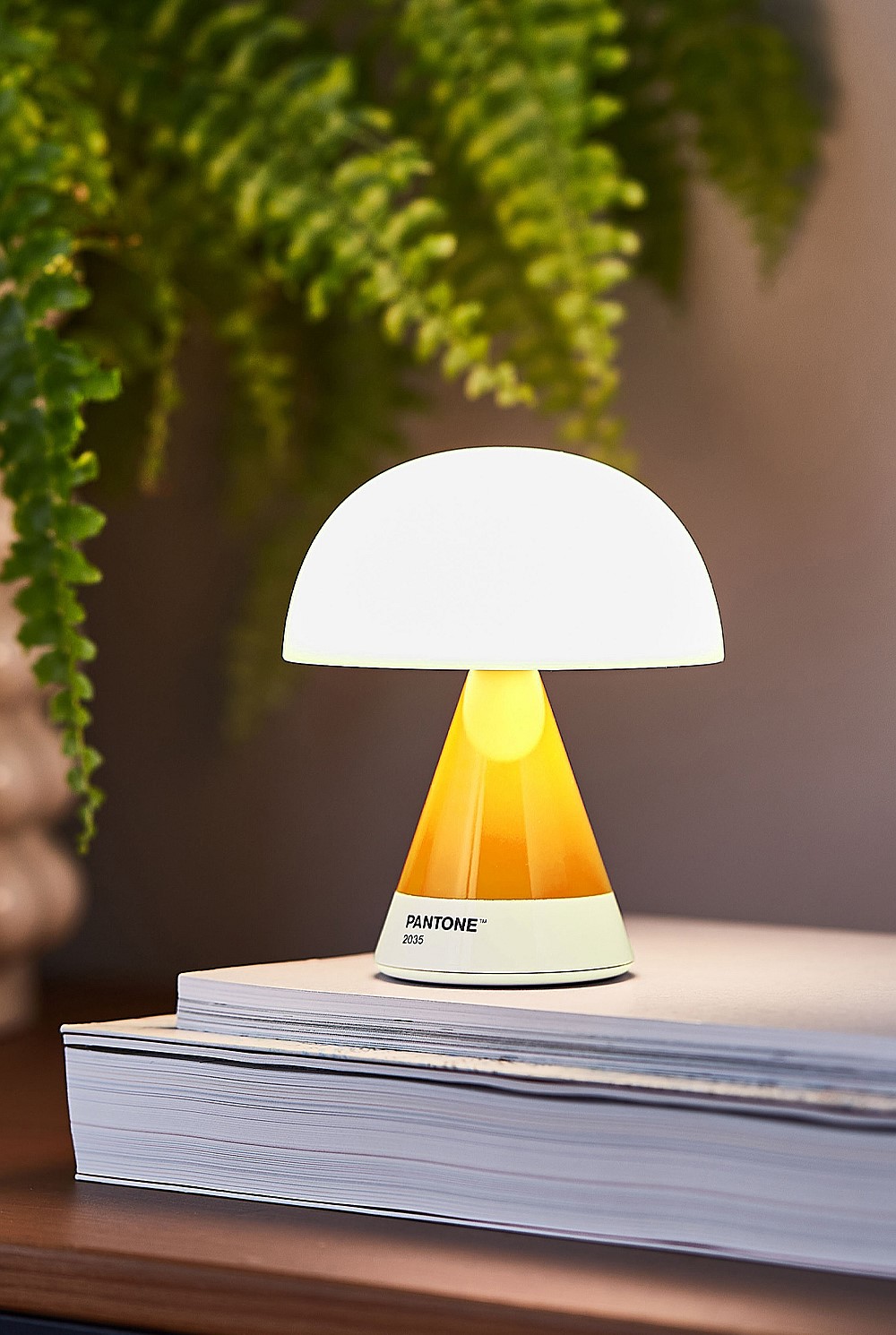 Mina M Medium Portable Led Lamp Pantone -yellow
