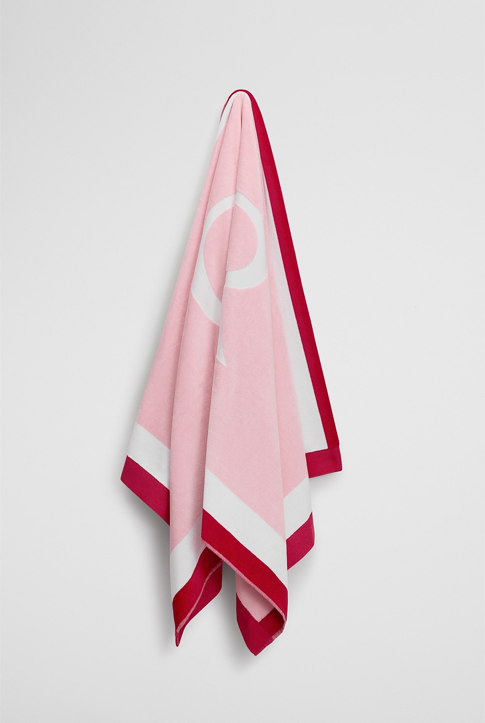 CR Australian Cotton Border Towel