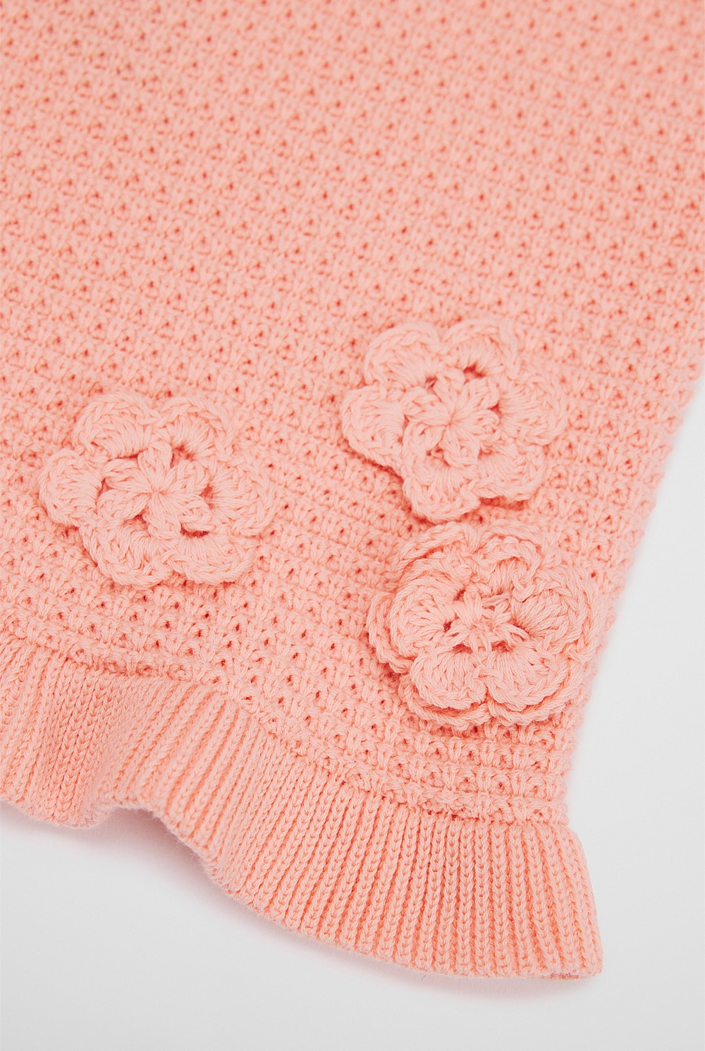 Flower Knit Short