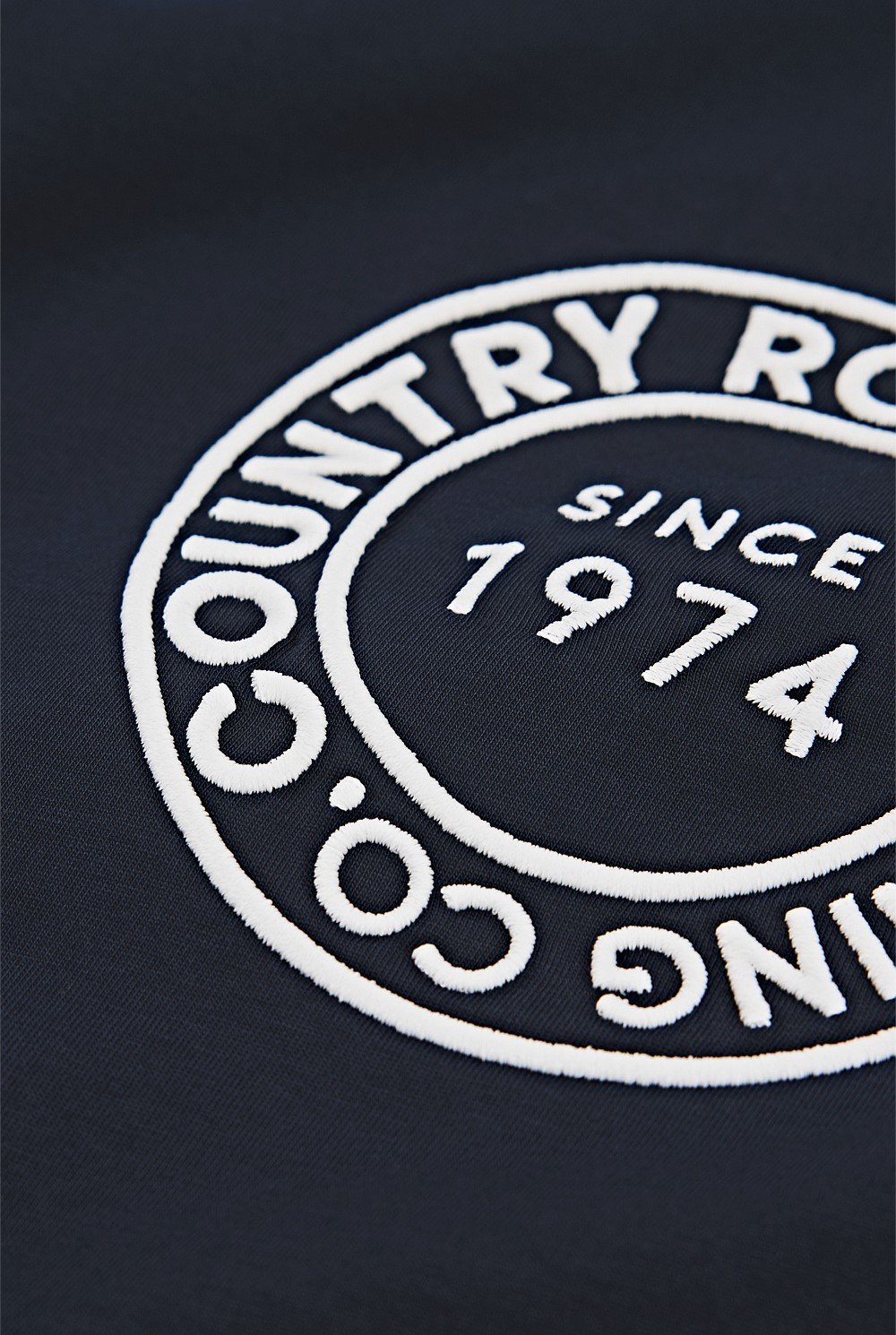 Australian Cotton Oversize Circle Logo T-Shirt