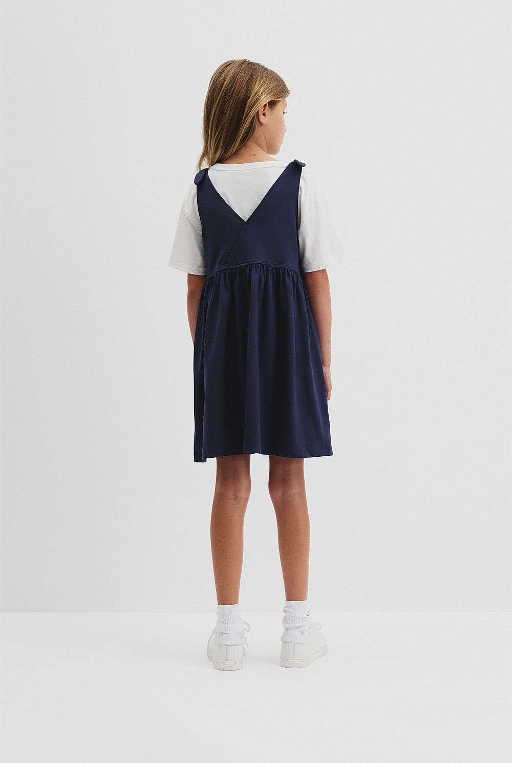 Tie Detail Jersey Dress