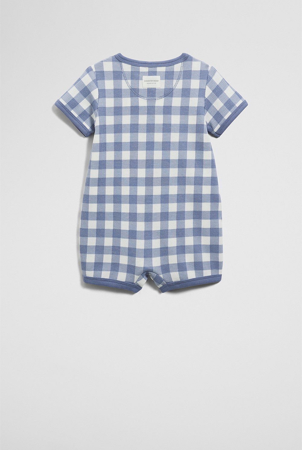 Gingham Short Sleeve Bodysuit