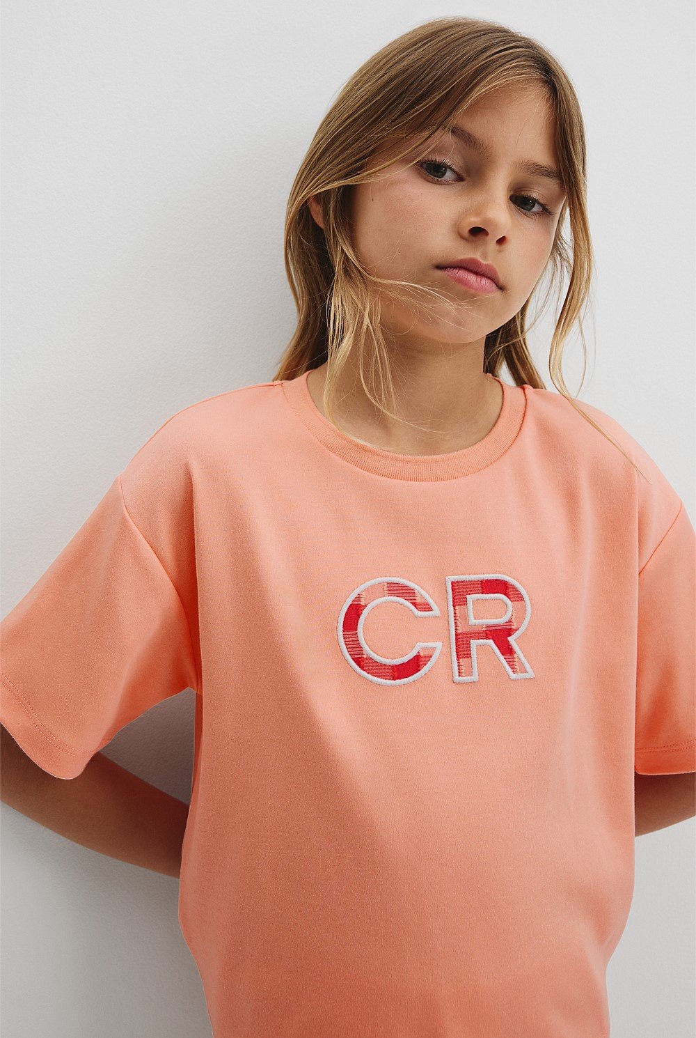Oversized CR Logo T-Shirt