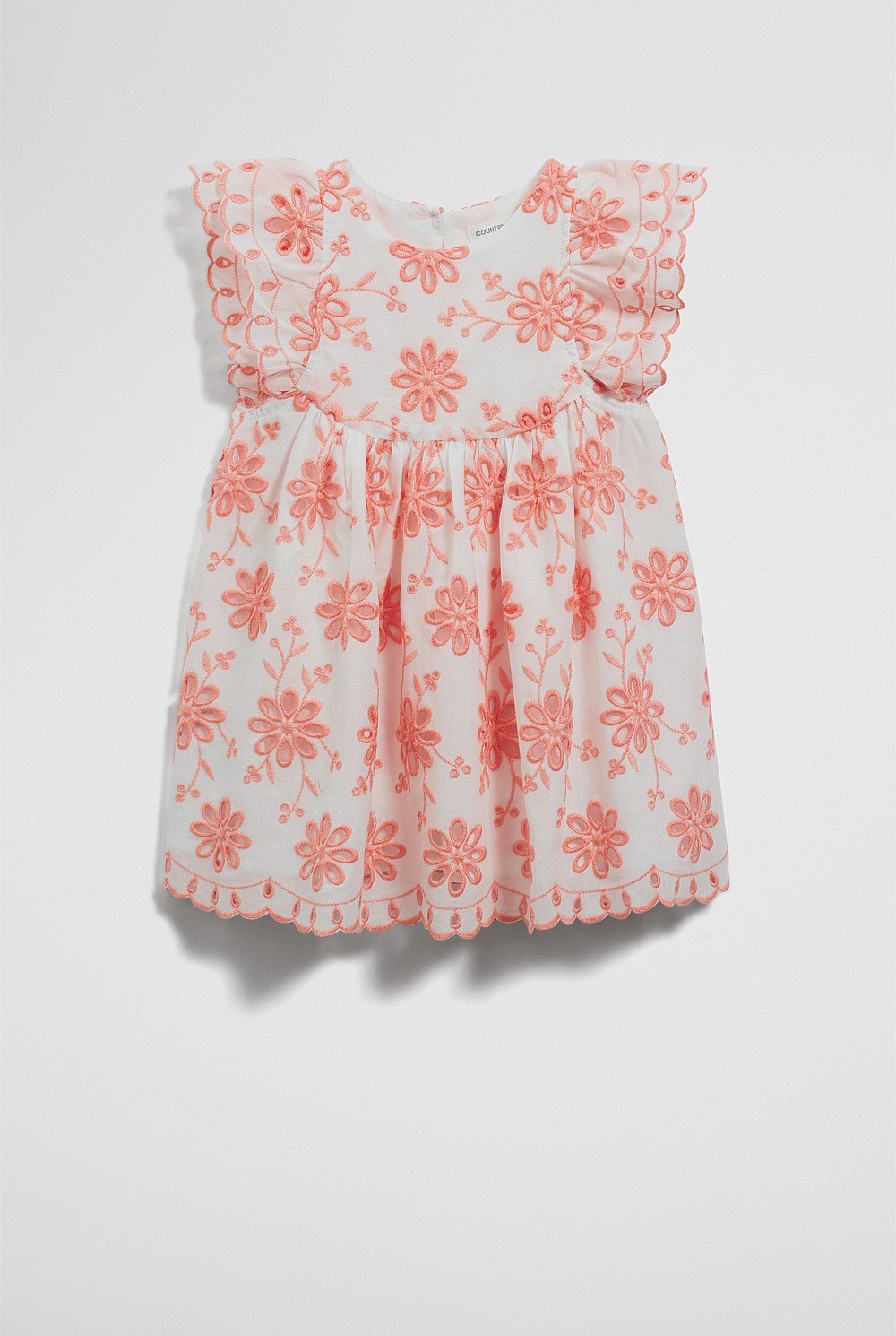 Broderie Frill Dress