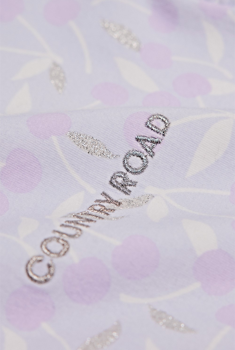 Frill Short Sleeve Cherry Bodysuit