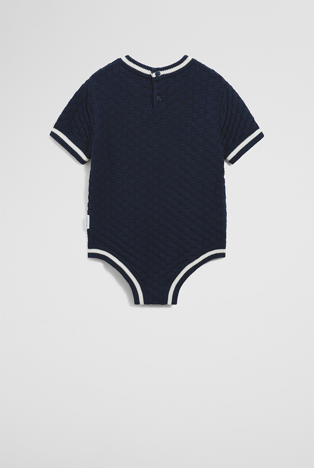 Textured Knit Romper