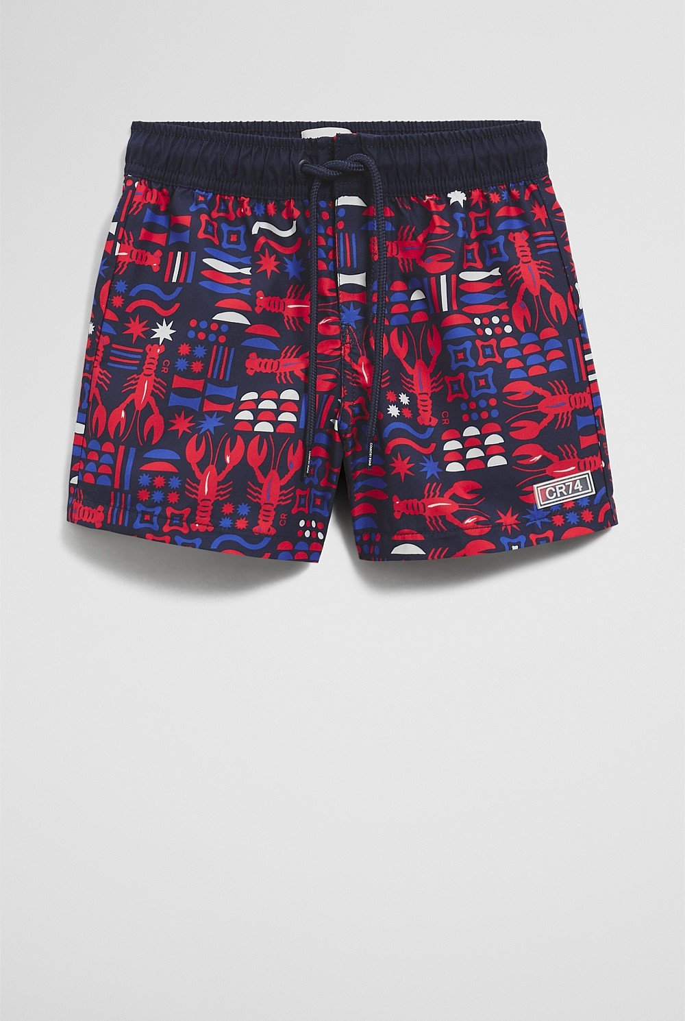 Lobster Geometric Boardshort
