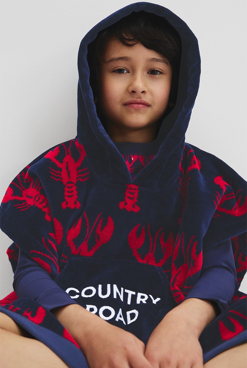 Australian Cotton Lobster Poncho