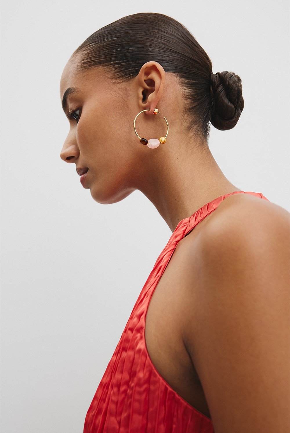 Arya Statement Hoop Earring
