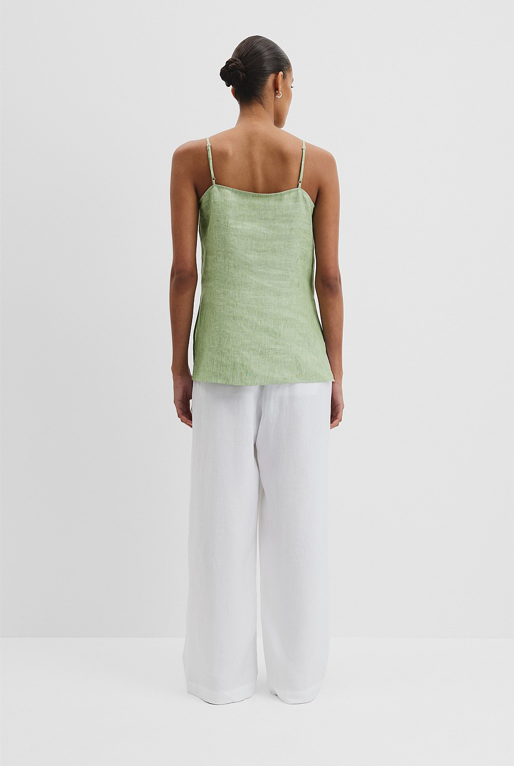 Organically Grown Linen Longline Cami
