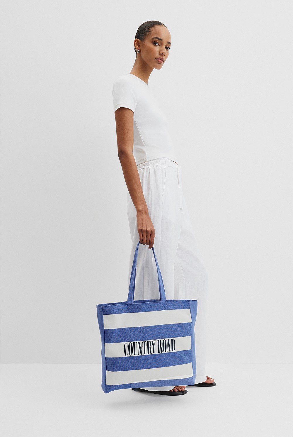 Australian Cotton Embroidered Heritage Shopper