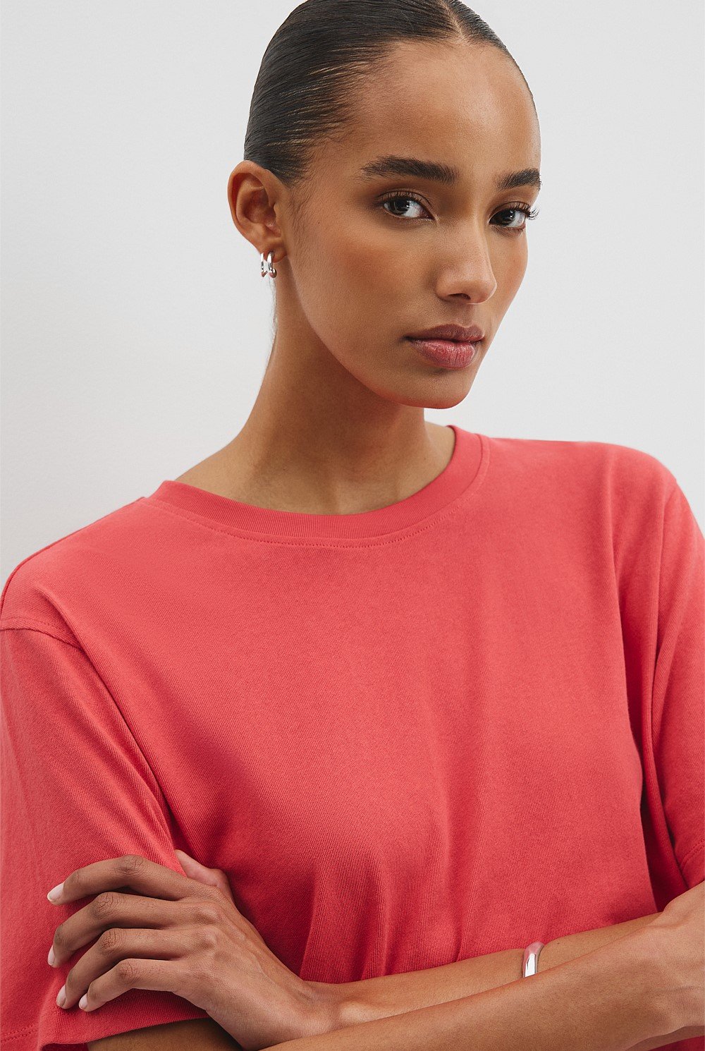 Australian Cotton Short Sleeve Relaxed T-Shirt