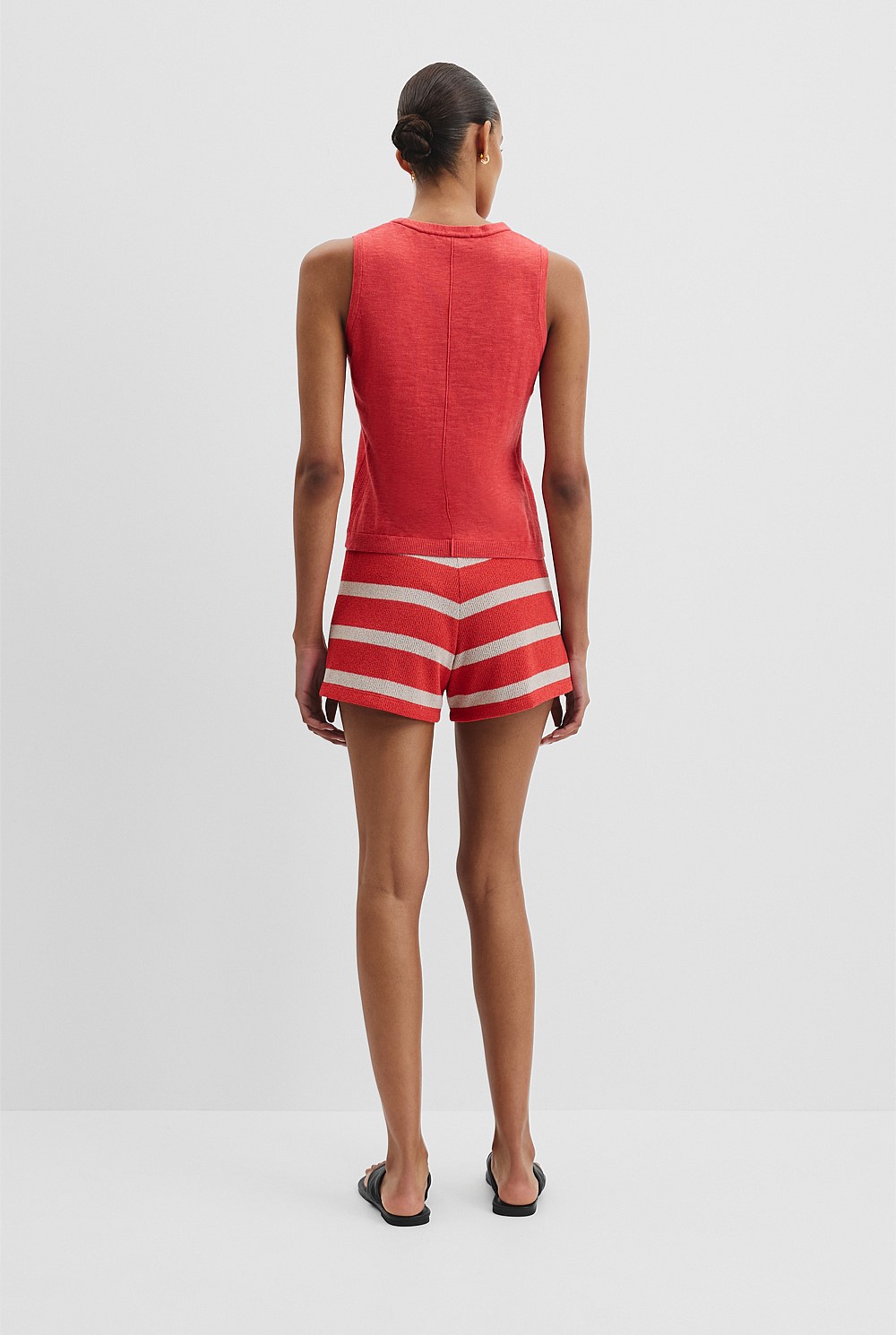 Organically Grown Cotton Linen Blend Vest