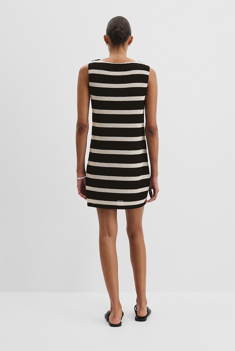 Stripe Textured Dress