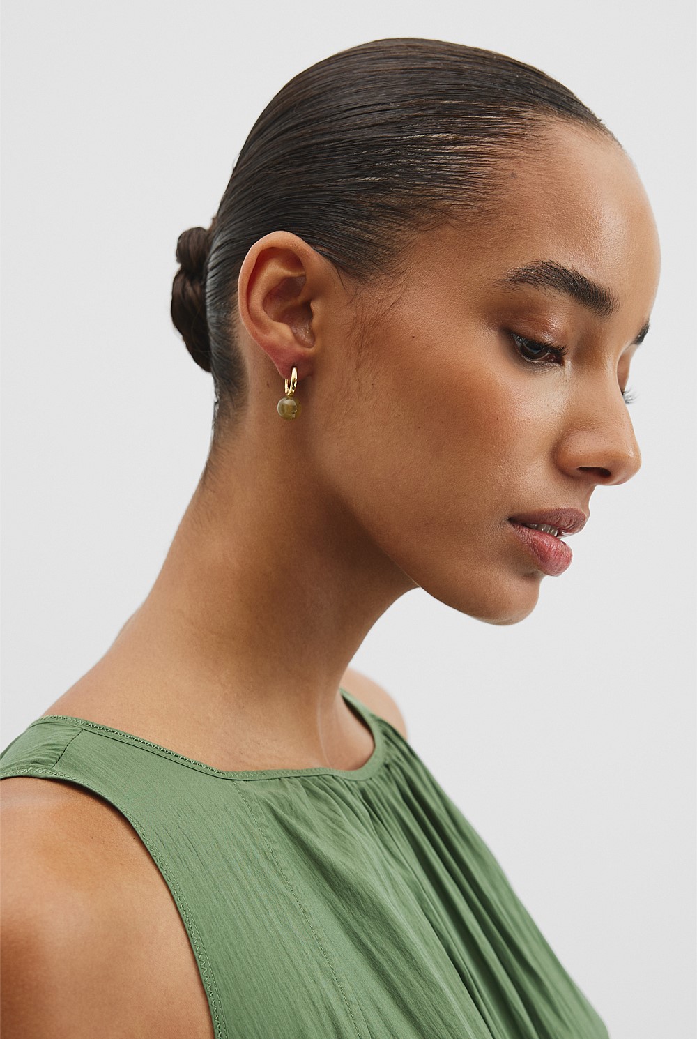 Sleeper Resin Drop Earring