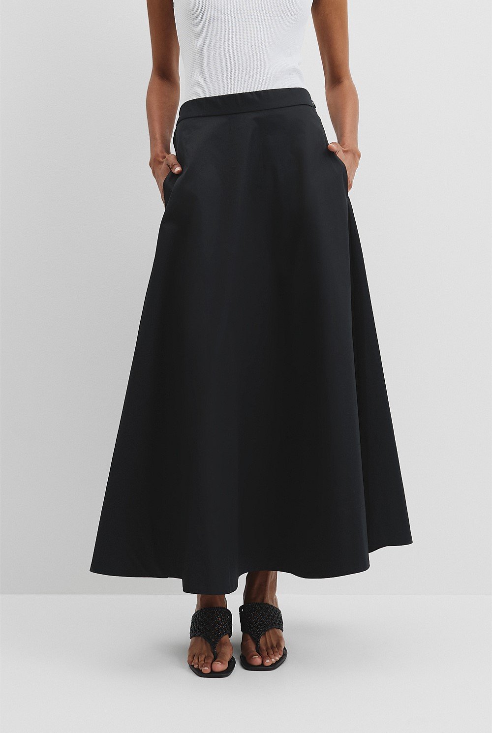 Dirndl Maxi Skirt