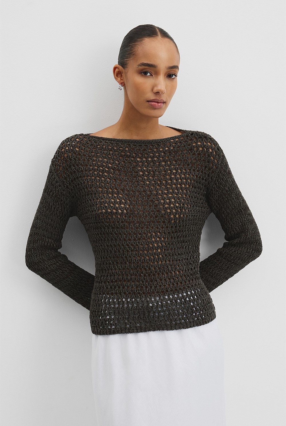 Long Sleeve Tape Knit