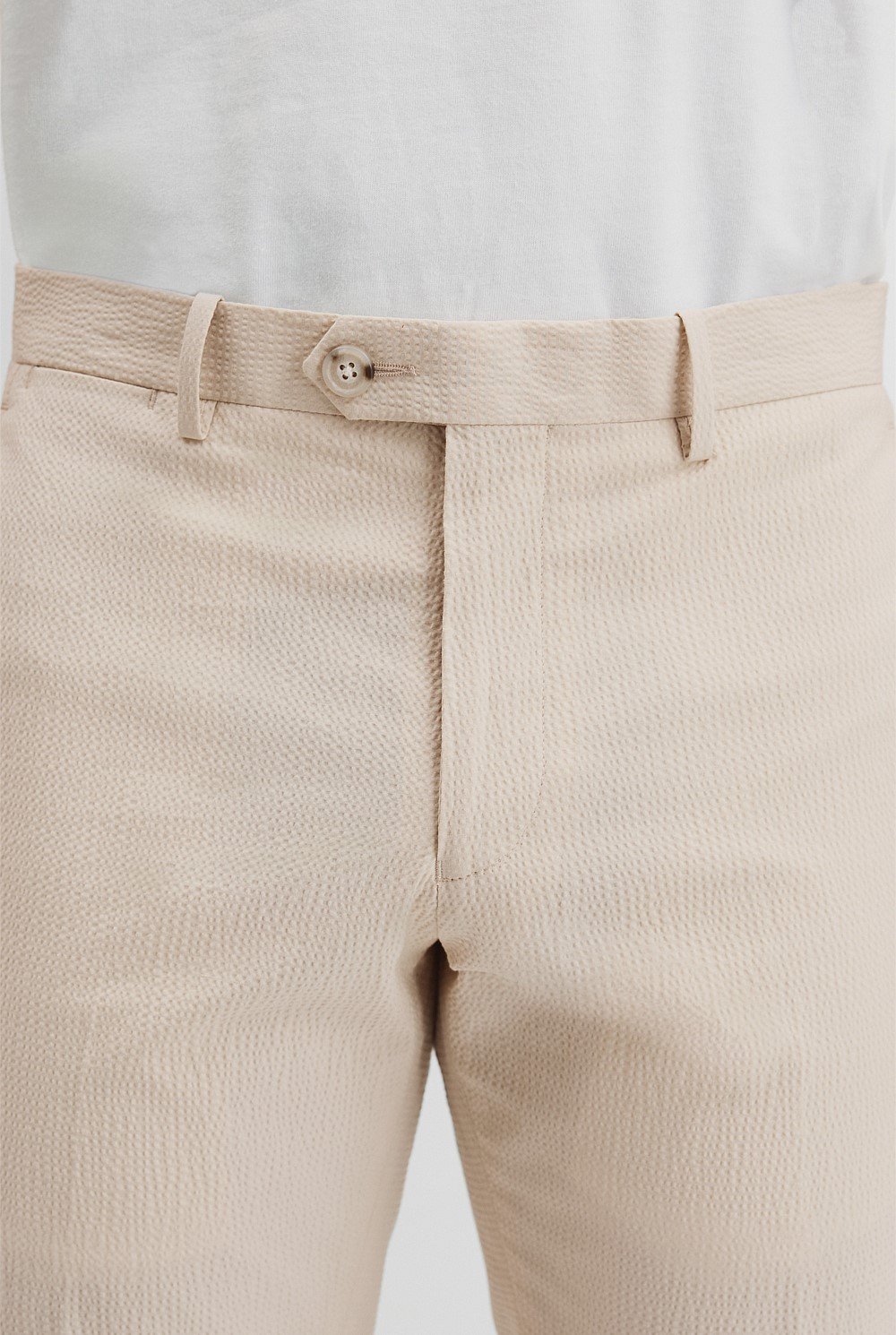 Seersucker Tailored Pant