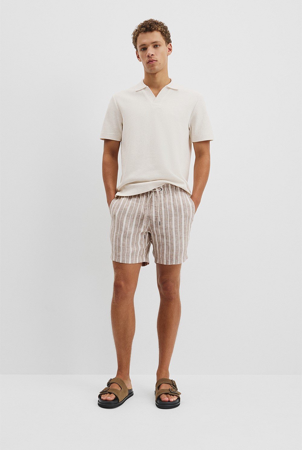 Australian Cotton Waffle Polo